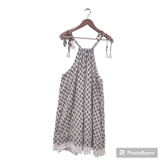 Women's Sleeveless Midi Dress Crochet Leaf Size XXL - Picture 1 of 7